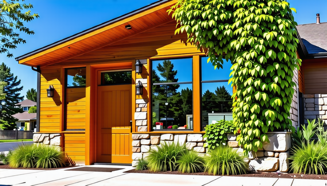 découvrez des astuces et conseils pour associer harmonieusement des matériaux naturels et créer une façade chaleureuse qui embellira votre maison tout en respectant l'environnement.