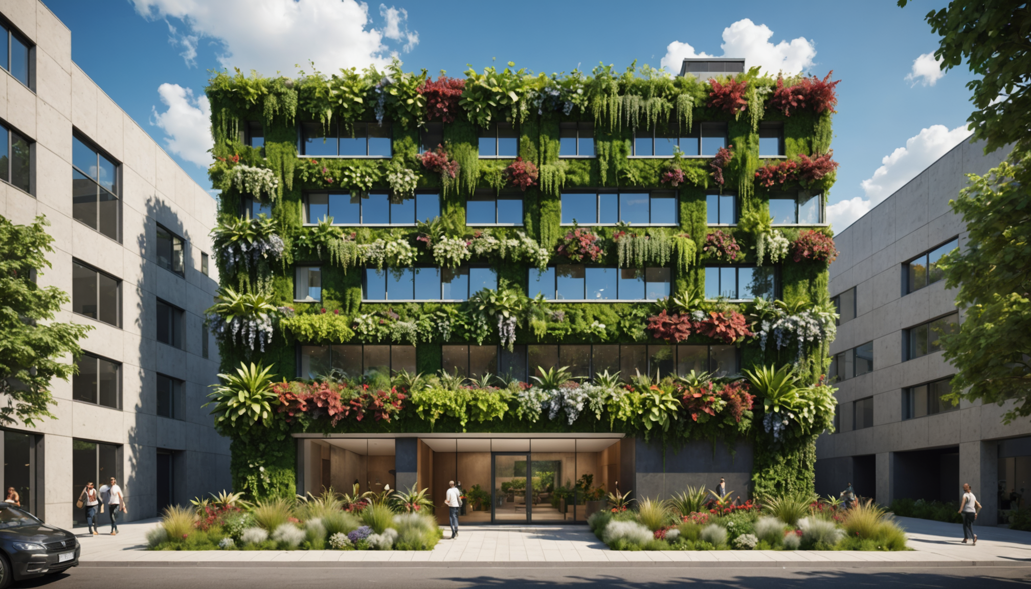 découvrez comment intégrer des jardins verticaux dans la conception d'une façade pour allier esthétique, innovation et respect de l'environnement. suivez nos conseils pour créer une façade végétalisée, durable et moderne.