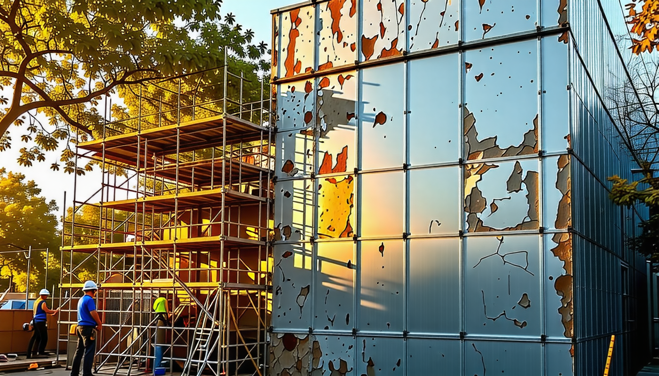 découvrez comment transformer une façade vieillissante en utilisant un bardage métallique. explorez les avantages, les techniques et les conseils pratiques pour moderniser efficacement votre extérieur tout en améliorant l'esthétique et la durabilité de votre bâtiment.