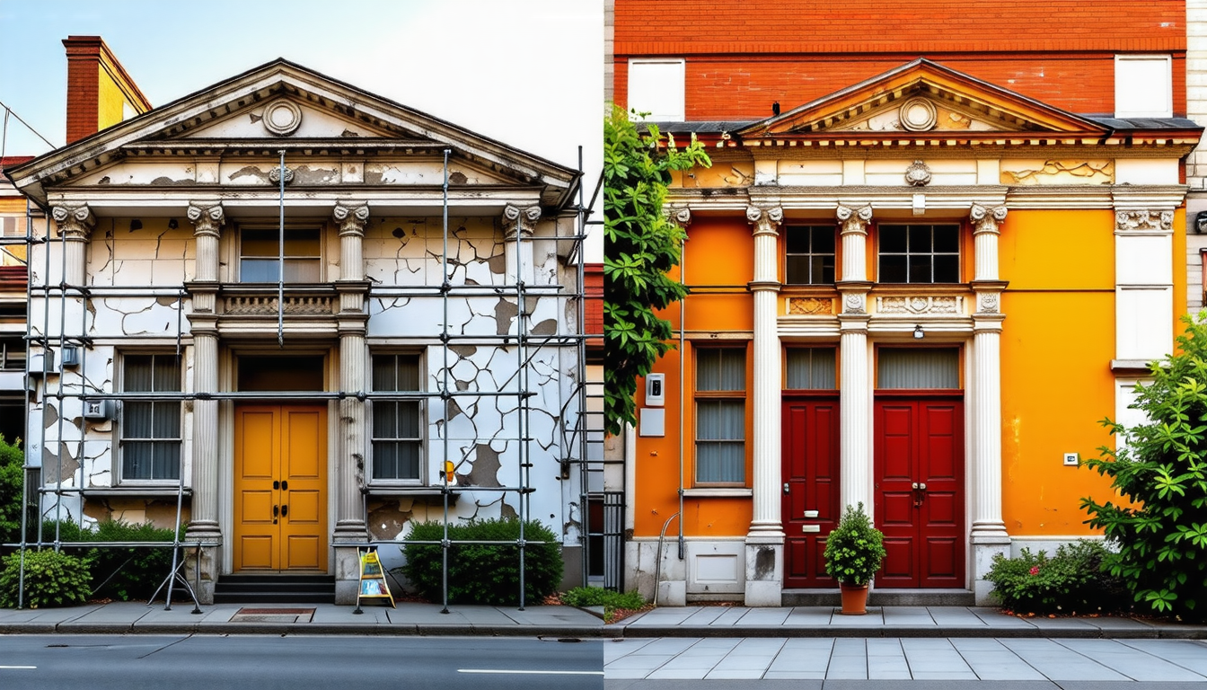 découvrez des astuces pratiques et économiques pour rajeunir une façade vieillissante sans avoir à tout rénover. transformez l'apparence de votre maison simplement grâce à des conseils d'entretien et des techniques de peinture adaptées.