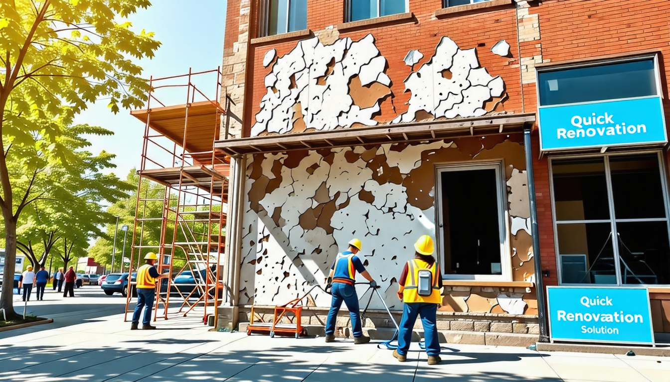découvrez les meilleures solutions pour rénover rapidement et efficacement une façade abîmée. que ce soit par des techniques de réparation simples ou l'utilisation de matériaux adaptés, cet article vous guide à travers les options disponibles pour redonner vie à votre façade.