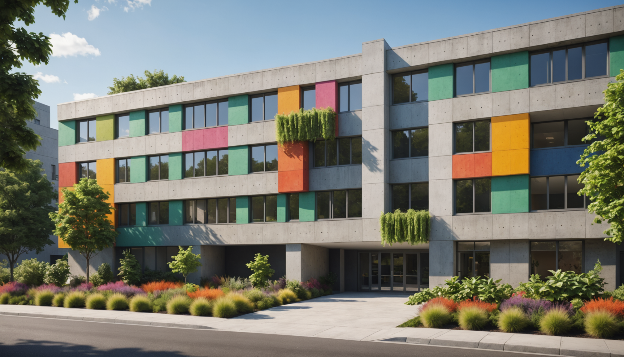 découvrez comment illuminer votre espace extérieur avec une façade en béton coloré. apprenez les techniques pour obtenir des teintes durables et résistantes, tout en ajoutant une touche de style et de modernité à votre maison. votre guide complet pour une finition colorée qui perdure.