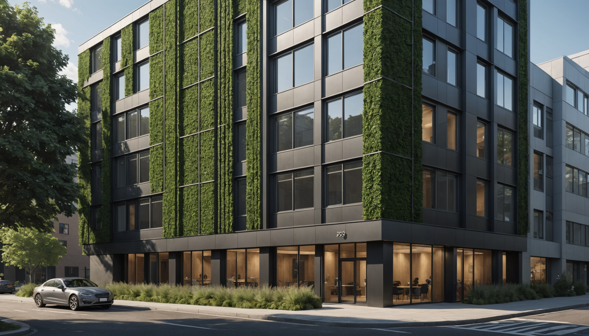découvrez comment une façade en métal à finition texturée peut transformer l'apparence d'un bâtiment, influencer sa perception et renforcer son identité architecturale.