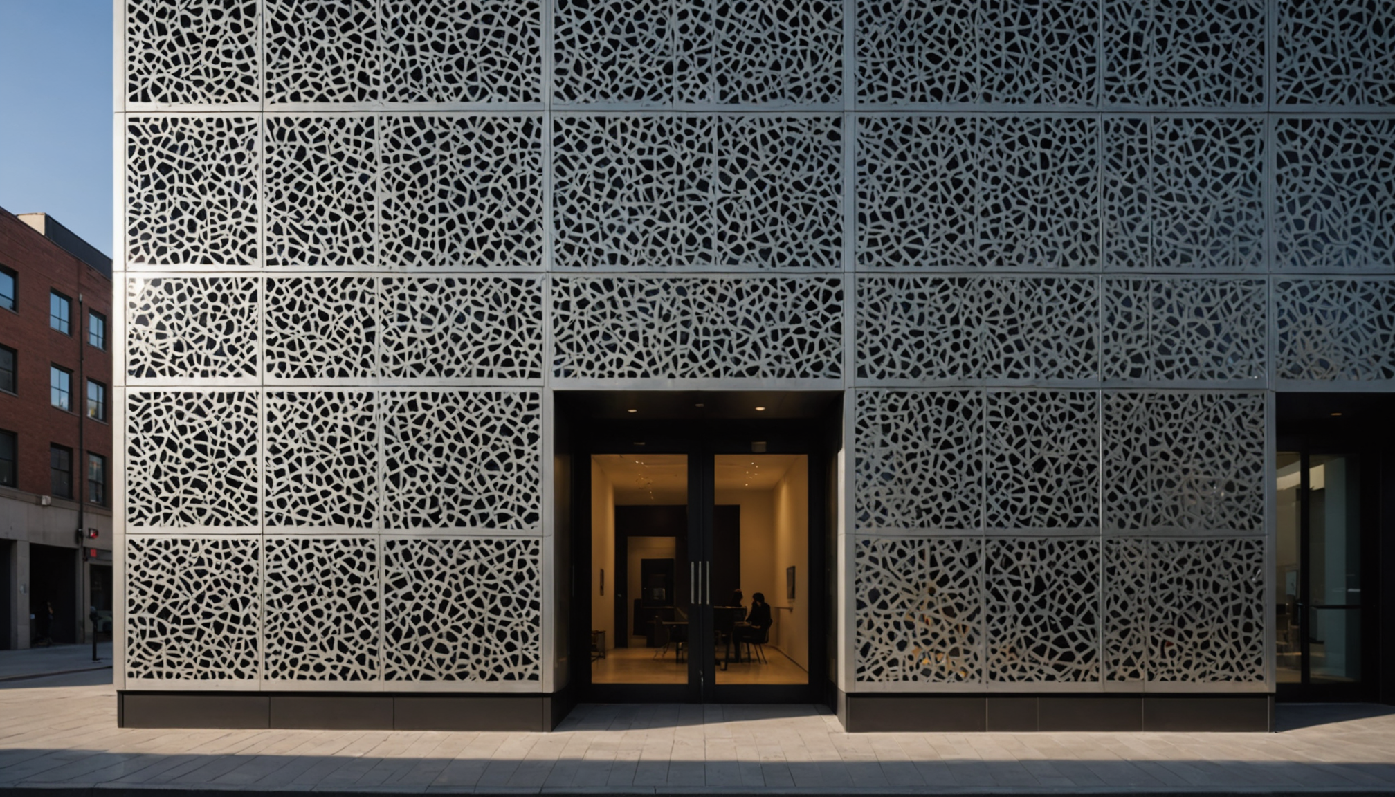 découvrez comment une façade en métal perforé peut métamorphoser votre espace grâce à des jeux d'ombre fascinants. apprenez les avantages esthétiques et fonctionnels de ce matériau moderne qui ajoute une touche d'élégance et de créativité à votre projet architectural.
