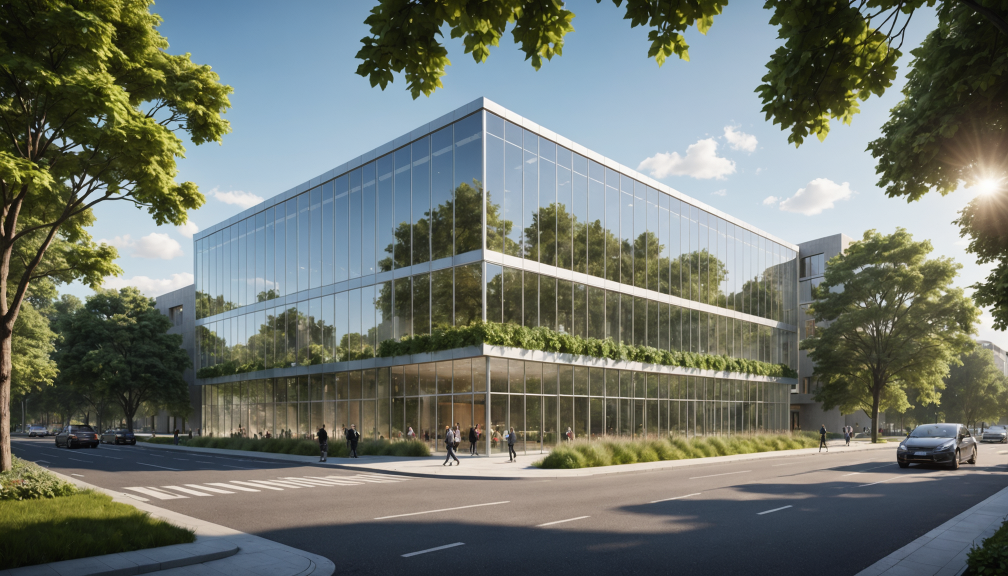 découvrez comment une façade en verre à faible émissivité optimise l'efficacité énergétique de votre bâtiment en réduisant les pertes de chaleur et en améliorant le confort tout au long de l'année.