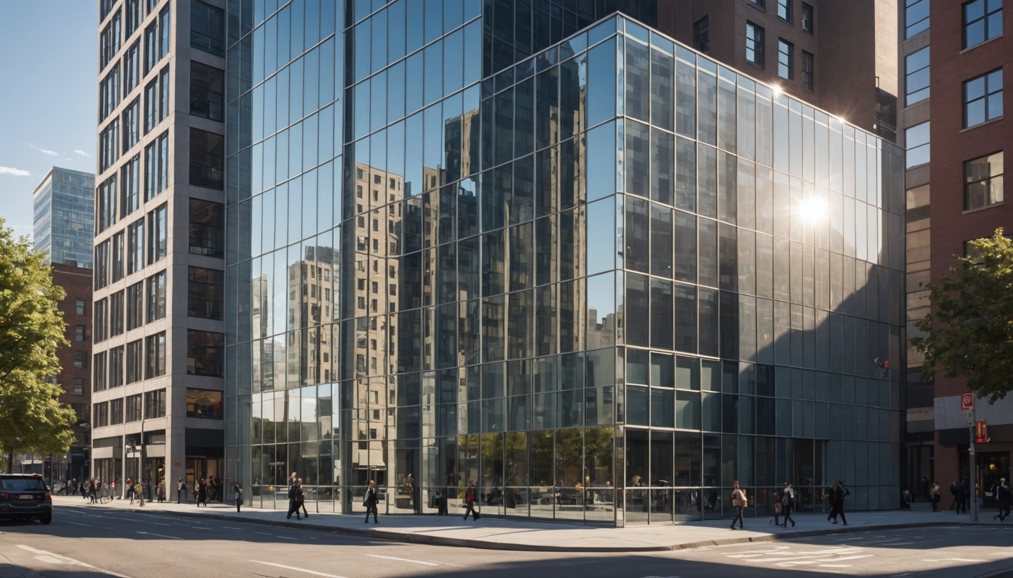 découvrez comment une façade en verre réfléchissant contribue à réguler la température intérieure de vos espaces. ce matériau innovant réduit l'absorption de chaleur, offrant ainsi un confort optimal tout en améliorant l'efficacité énergétique de votre bâtiment.