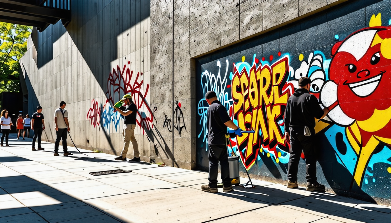 découvrez les multiples avantages d'un revêtement de façade anti-graffiti. protégez vos murs des tags et dégradations, tout en préservant l'esthétique de votre bâtiment. optez pour une solution durable et efficace qui facilite l'entretien et améliore la valeur de votre propriété.