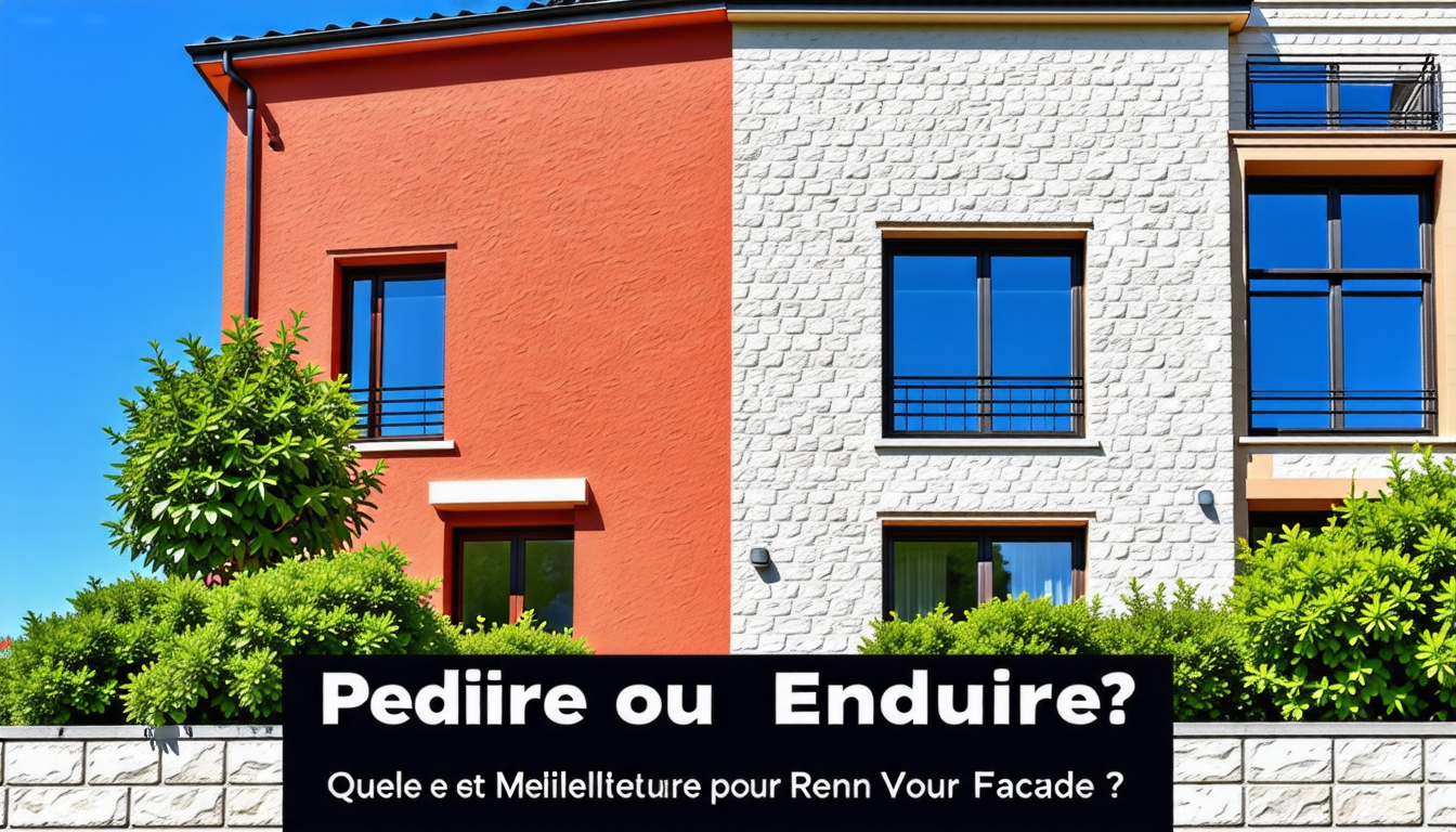 découvrez les avantages et inconvénients de la peinture et de l'enduit pour rénover votre façade. faites le bon choix pour embellir votre maison tout en protégeant vos murs des intempéries. une guide pratique pour optimiser l'esthétique et la durabilité de votre habitat.