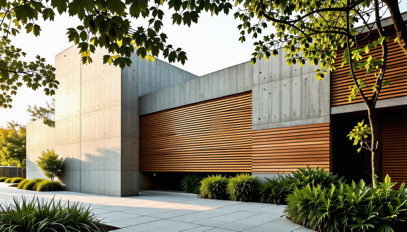 découvrez les avantages d'intégrer des éléments en bois sur une façade en béton. alliant esthétisme et durabilité, cette combinaison offre une solution moderne et chaleureuse qui rehausse l'attrait visuel de votre bâtiment tout en améliorant son isolation et sa résistance aux intempéries.