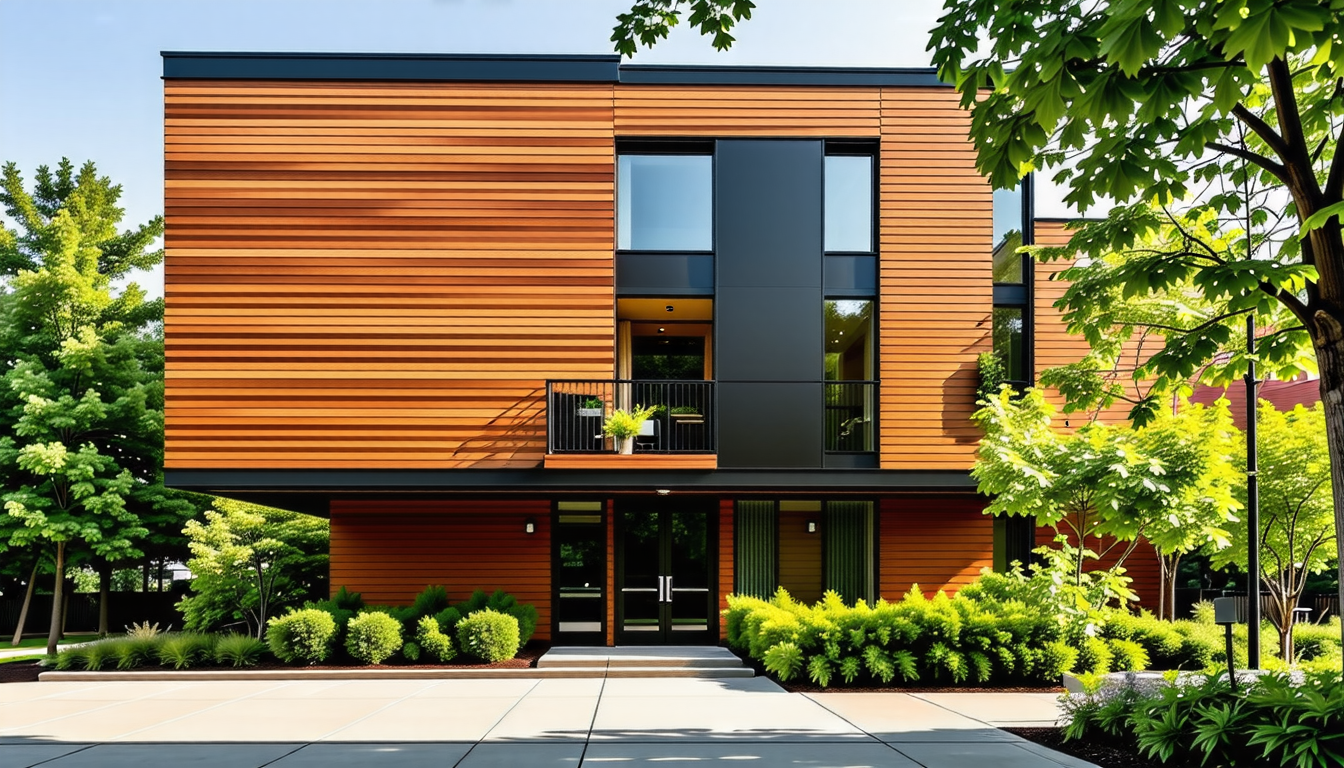 découvrez les avantages d'une façade mixte bois et métal pour votre habitation. alliant esthétique, durabilité et performance, ce choix innovant enrichit l'architecture tout en offrant une excellente isolation thermique. optez pour une solution moderne et écologique qui saura séduire par son originalité.