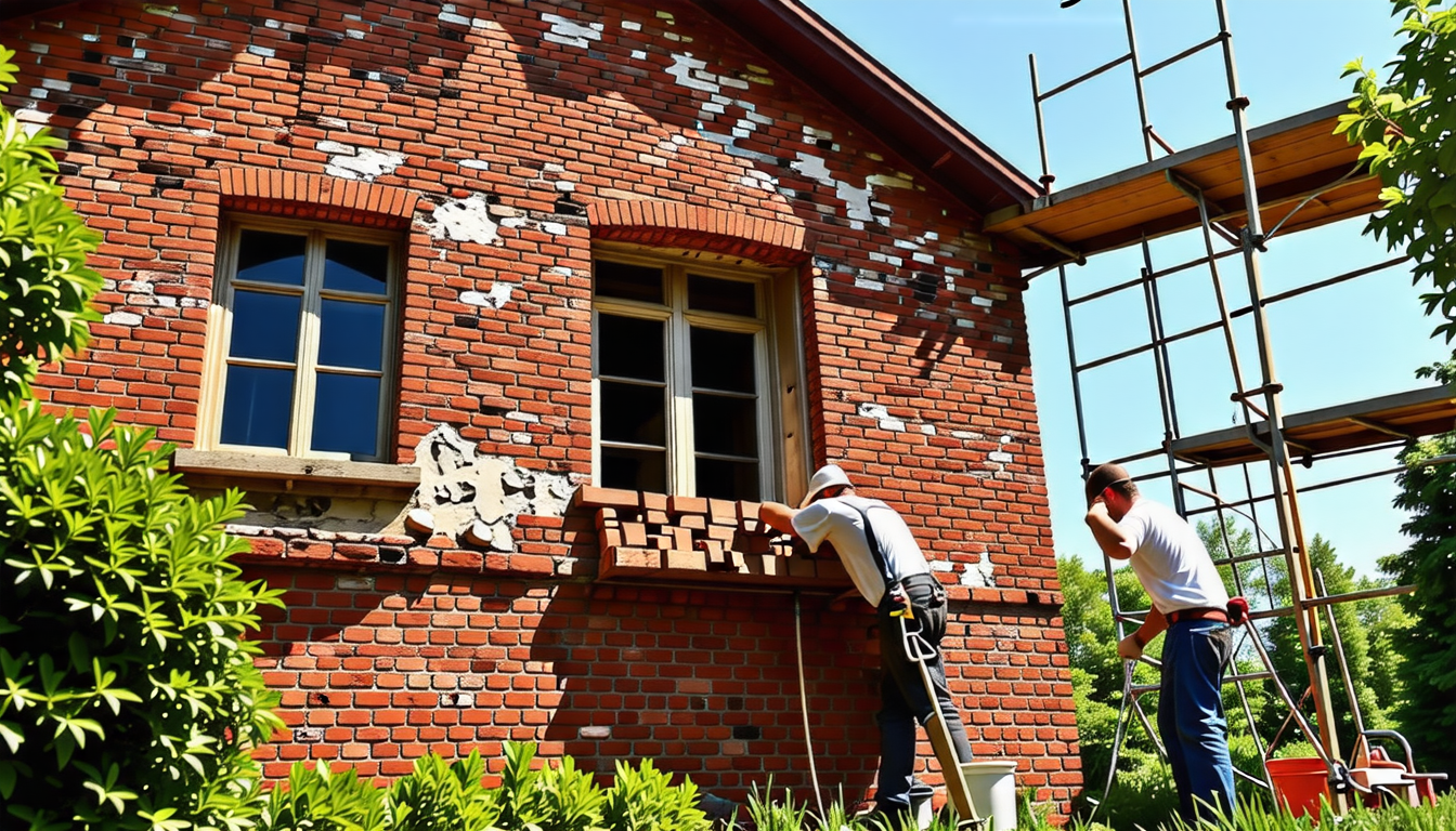 découvrez les meilleures solutions pour rénover une façade en brique ancienne. cet article vous guide à travers les techniques et matériaux adaptés pour redonner vie à vos murs tout en préservant leur authenticité. transformez votre espace avec des conseils d'experts et des astuces pratiques.