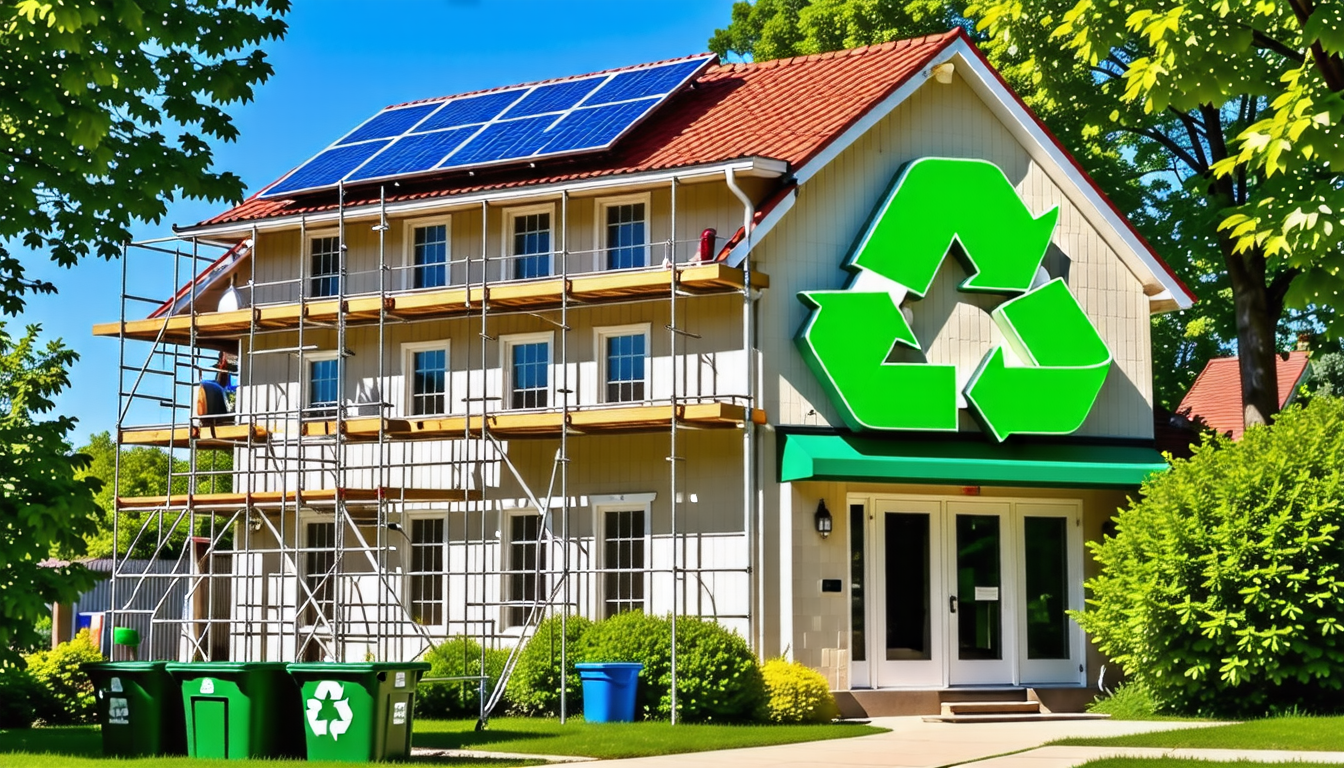 découvrez des astuces et des techniques efficaces pour réaliser des travaux de ravalement tout en minimisant leur impact sur l'environnement. adoptez des pratiques durables et respectueuses de la planète tout en embellissant votre façade.